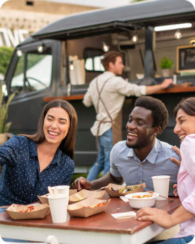 Food Truck para Almoços e brunches de encerramento