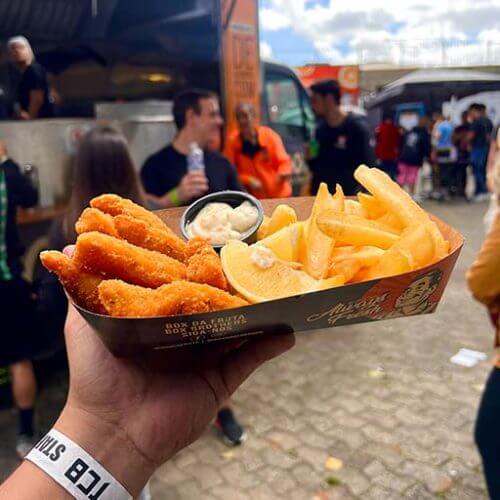 Food Truck para confraternização com pratos variados Food Truck para confraternização com pratos variados